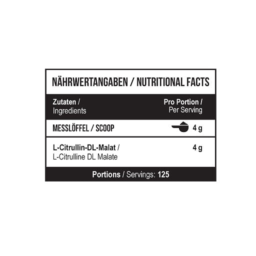 MST - Citrulline 2:1 - 500g neutral RAW