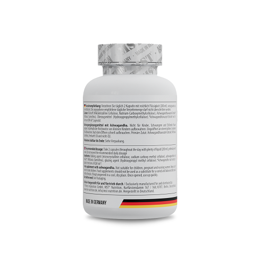 MST - Ashwagandha KSM 66® - 120 Caps