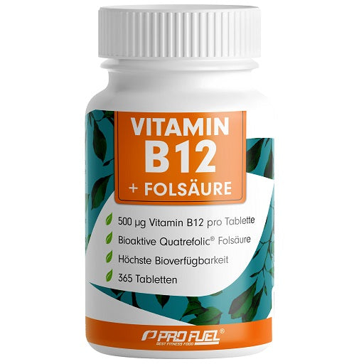 ProFuel Vitamin B12 + FolsÄure 365 Tabletten