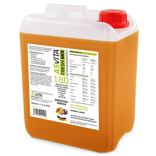 ASVita Fresh Mix MineralgetrÄnk 1:80 - 5L