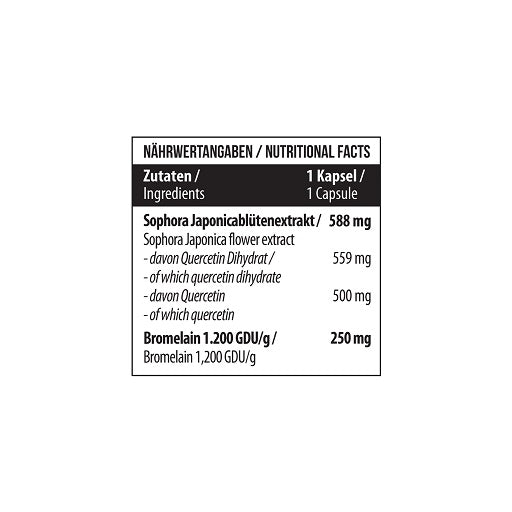 MST - Quercetin Bromelain 60 Kapseln