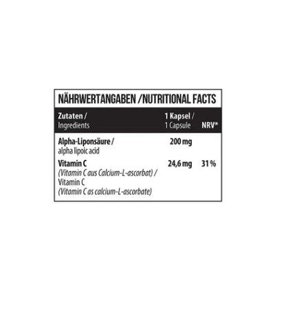 MST - Alpha Lipoic Acid 60 Kapseln