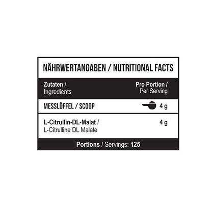 MST - Citrulline 2:1 -  500g neutral RAW