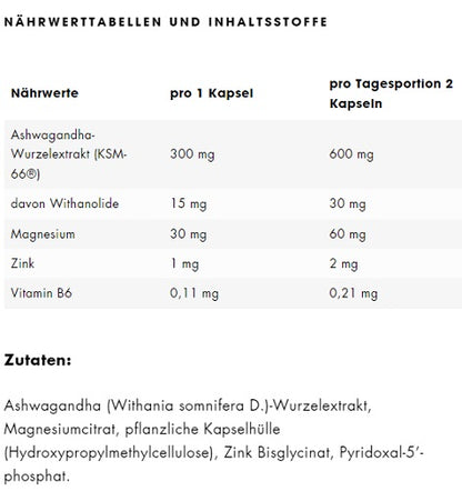 ESN Ashwa Pro 120 Kapseln